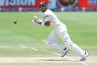 The former India captain was caught behind in his debut Test. Pic: Getty Images